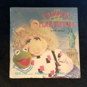 NIB/MIB "The Muppets Take Manhattan" See, Hear, Read book with record! 1984, still in original shrink wrap