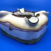 Great vintage porcelain ashtray with wraparound scene - Image 3