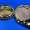 Vintage goldtone mesh compact with attached bag - Image 3