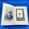 Poems of Henry Longfellow copyright 1893 / 1901, suede cover hardback - Image 5