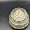 Vintage Silver Tone Musical Powder Box with Faux Pearl Details -- WORKS! - Image 3