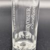Vintage Courvoisier Cognac 6 inch Tall Etched Highball Cocktail Glass - Image 2