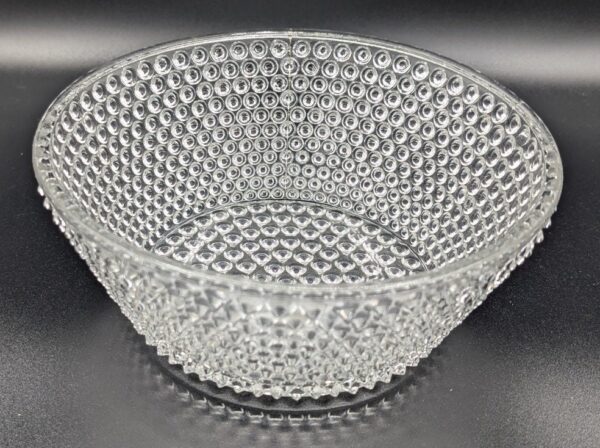 Columbia Glass Findley Ohio Double Eye Hobnail Bowl (circa 1886-1892)