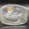 Vintage 1976 Bicentennial Log Cabin Syrup Bottle - Image 3