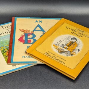 Lot of 3 Vintage Children's Books - Come to the Doctor, Harry, Tiny and Twinkletoes, An ABC For You and Me - Classic Kids' Stories