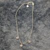 Vintage Heidi Klum 16" 925 Silver Necklace with Clover Charms – Rare Collectible Chain - Image 2