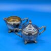 Vintage Silver Plated Cream and Sugar Set Antique Elegant Tableware Décor Collectible Tea Set - Image 4