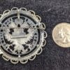 Vintage metal Accessocraft Double-headed Eagle Brooch/Pin - Image 2