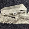 Vintage JJ Jonette Covered Bridge Pin/Brooch - Image 2