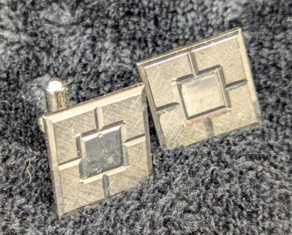 Vintage JML USA Sterling Silver Cufflinks