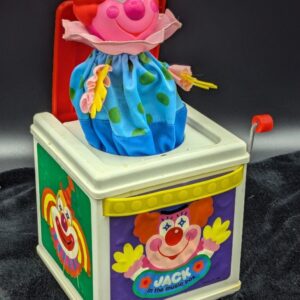 Vintage 1987 Mattel Jack in the Box