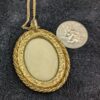 Vintage Sarah Coventry Cameo Pendant Necklace | Gold-Tone Rope Frame & Classic Lady Silhouette | 17” Chain - Image 6