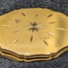 Vintage Stratton Gold Tone Powder Compact with Mirror (empty) - Image 2