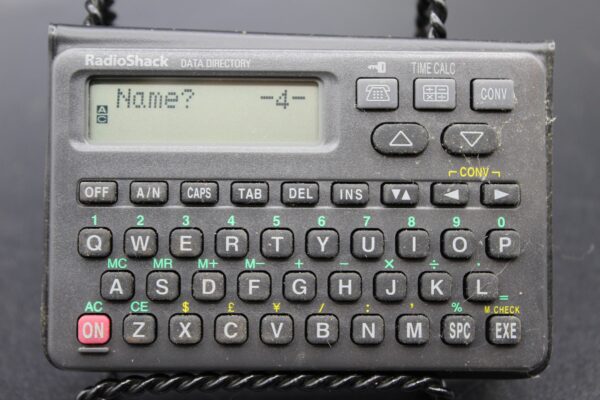 Vintage Radio Shack Pocket Data Directory - Fully Functional Retro Organizer
