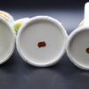 RARE Vintage Lefton Ceramic Tea Set Orange Poppies Wheat Design - Collectible Teapot, Creamer, Sugar Bowl - Boho Kitchen Decor - Image 3