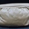 Vintage Etienna Aigner Taupe Leather Clutch Bag with EA Mirror / Retro Handbag Purse / Accessory Elegant Fashion / Classic Evening Accessory - Image 4