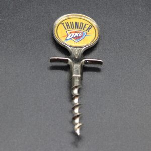 Vintage OKC Thunder NBA Corkscrew - Oklahoma City Thunder Collectible Souvenir - Perfect Gift for Basketball Fans