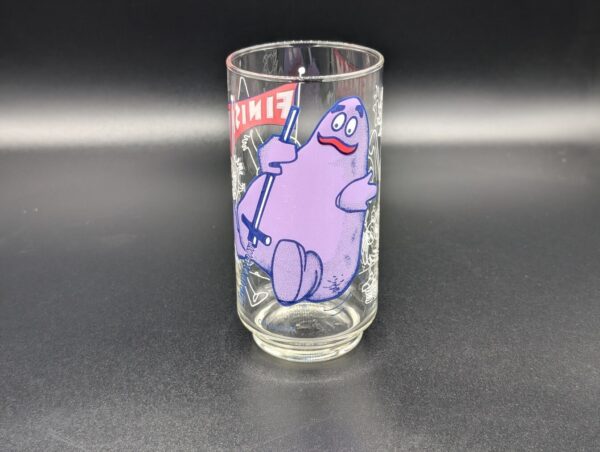 Vintage 1977 McDonalds Action Series Grimace Glass