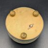 Vintage Silver Tone Musical Powder Box with Faux Pearl Details -- WORKS! - Image 4