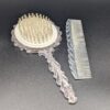 Vintage Brush and Comb Set with Lovers Scene - Image 2