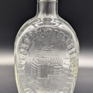 Vintage 1976 Bicentennial Log Cabin Syrup Bottle