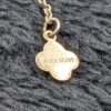 Vintage Heidi Klum 16" 925 Silver Necklace with Clover Charms – Rare Collectible Chain - Image 3
