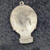 Vintage 1974 Metzke Pewter Hot Air Balloon Pendant Necklace / Retro Hotair Balloon Charm / High-quality Pewter with Intricate Detailing - Image 5
