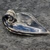 Vintage Hand Blown Glass Pendant Necklace | Iridescent Teardrop Jewelry | Unique Statement Piece | Gift for Her | Artisan Necklace - Image 8