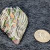 Vintage Hand Blown Glass Pendant Necklace | Iridescent Teardrop Jewelry | Unique Statement Piece | Gift for Her | Artisan Necklace - Image 3