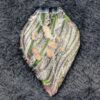 Vintage Hand Blown Glass Pendant Necklace | Iridescent Teardrop Jewelry | Unique Statement Piece | Gift for Her | Artisan Necklace - Image 7
