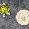 Vintage Green Enamel Turtle Pendant Necklace | Silver-Tone Animal Jewelry | Nature-Inspired Charm - Image 3