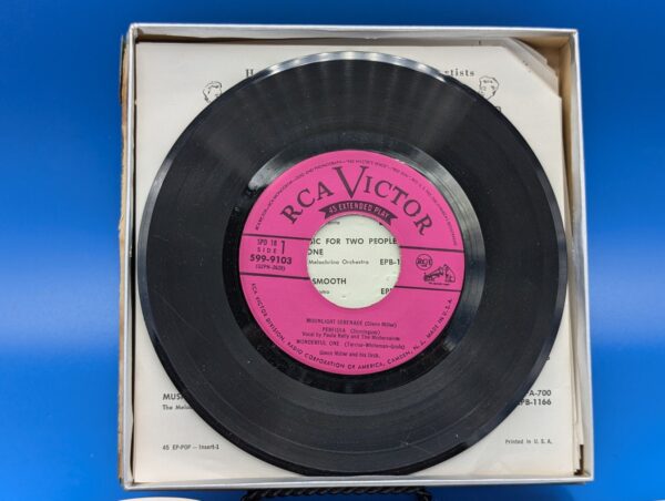 RARE Vintage 1953 Glen Miller and His Orchestra Volume 1 Limited Edition 45 RPM Vinyl Record Collectible