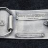 Vintage 1974 Brass Belt Buckle for up to 1.75" Belt -- IHC International Auto Wagon 1907-1909 by Bergamot Brass Works - Image 2