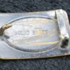 Vintage Womens Solid Brass Horsehead Belt Buckle for up to 3/4" Belt -- Equestrian Accessory Retro Western Style Collectible - Image 2