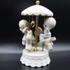 Vintage 1995 Precious Moments Carousel "Love Makes the World Go Round" Figurine, Collectible Decor - Image 2