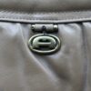 Vintage Etienna Aigner Taupe Leather Clutch Bag with EA Mirror / Retro Handbag Purse / Accessory Elegant Fashion / Classic Evening Accessory - Image 3