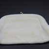 Vintage 1960s Beaded Clutch Purse, Made in Japan, White Elegant Evening Bag, Retro Handbag for Women, Collectible Fashion Accessory - Image 3