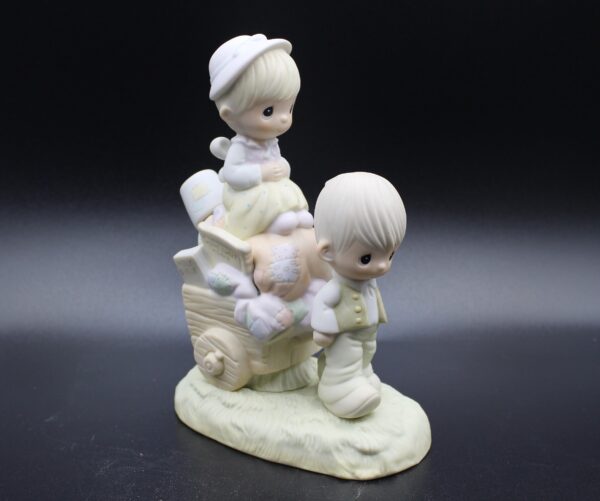 Vintage 1979 Precious Moments Figurine "Walking by Faith" Rare Collectible Home Decor Gift