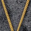Vintage 24-Inch 1/20 12K Gold Chain Necklace | Hand-Painted Chinese Porcelain Pendant | Elegant Oriental Jewelry - Image 5