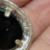 Vintage 925 Silver and Onyx Pendant Necklace | Sterling Silver Charm on 16-Inch Chain | Elegant Silver and Black Onyx Gemstone Jewelry - Image 5