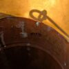 Antique Copper & Brass Coal Scuttle Bucket with 5KAN Plate – Rustic Farmhouse Umbrella Stand / Vintage Industrial Decor / Steampunk Decor - Image 5