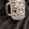 Disney Pair of Mickey & Goofy Mason Jar Glass Mugs with Lids / Vintage Disney Drinkware / Retro Character Mason Jars / Collectible Glass Cup - Image 8