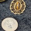 Vintage 14K Gold Filled Filigree Pendant Necklace with Tiger's Eye Gemstone | Tiger's Eye Statement Piece | 24-Inch Gold Tone Chain - Image 6
