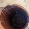 Antique Copper & Brass Coal Scuttle Bucket with 5KAN Plate – Rustic Farmhouse Umbrella Stand / Vintage Industrial Decor / Steampunk Decor - Image 4