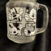 Disney Pair of Mickey & Goofy Mason Jar Glass Mugs with Lids / Vintage Disney Drinkware / Retro Character Mason Jars / Collectible Glass Cup - Image 6