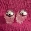 Vintage Imperial Glass Pinwheel Hobstar Salt and Pepper Shakers | Pressed Glass - Image 5