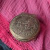 Antique Repoussé Jewelry Box – Intricately Detailed, Likely Victorian or Edwardian Era - Image 2