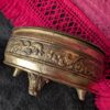 Antique Repoussé Jewelry Box – Intricately Detailed, Likely Victorian or Edwardian Era - Image 6