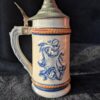 Vintage Amana Society Beer Stein / Ceramic Hand-Painted Lidded Mug / Iowa Colony Homestead Souvenir - Image 2