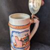 Vintage Amana Society Beer Stein / Ceramic Hand-Painted Lidded Mug / Iowa Colony Homestead Souvenir - Image 3